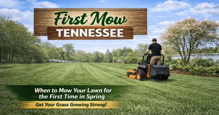 Read more about the article When to Mow Your Lawn for the First Time in Tennessee