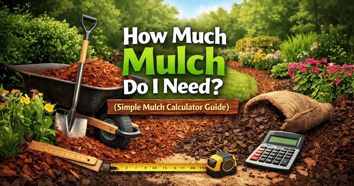 Read more about the article How Much Mulch Do I Need?