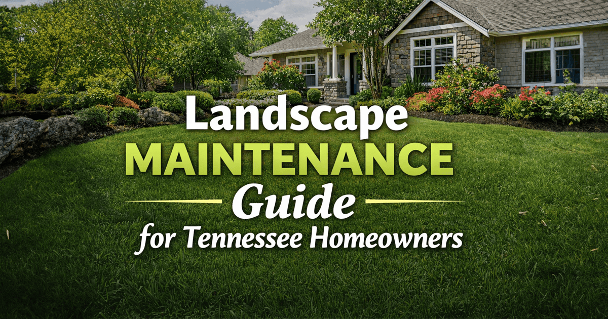 You are currently viewing Landscape Maintenance Guide for Tennessee Homeowners
