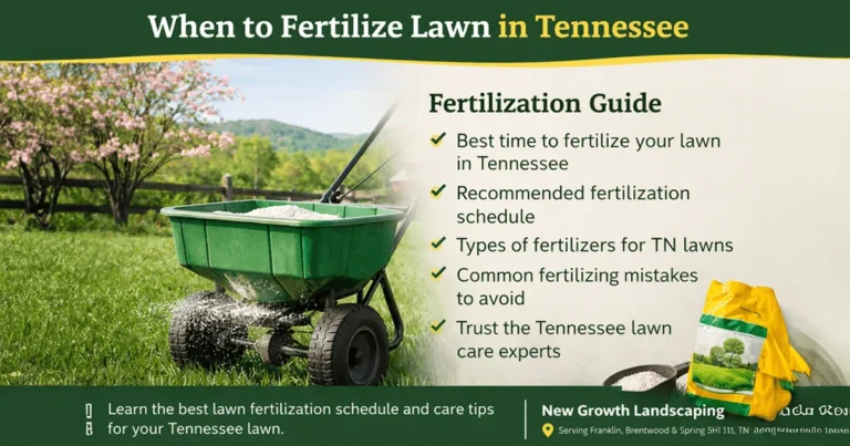 Read more about the article When to Fertilize Lawn in Tennessee