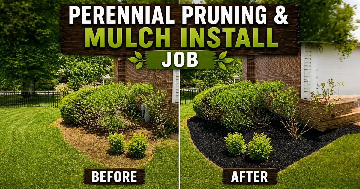 Read more about the article Perennial Pruning & Mulch Installation in Franklin TN