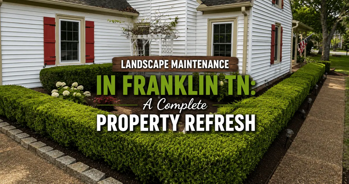 You are currently viewing Landscape Maintenance in Franklin TN: A Complete Property Refresh