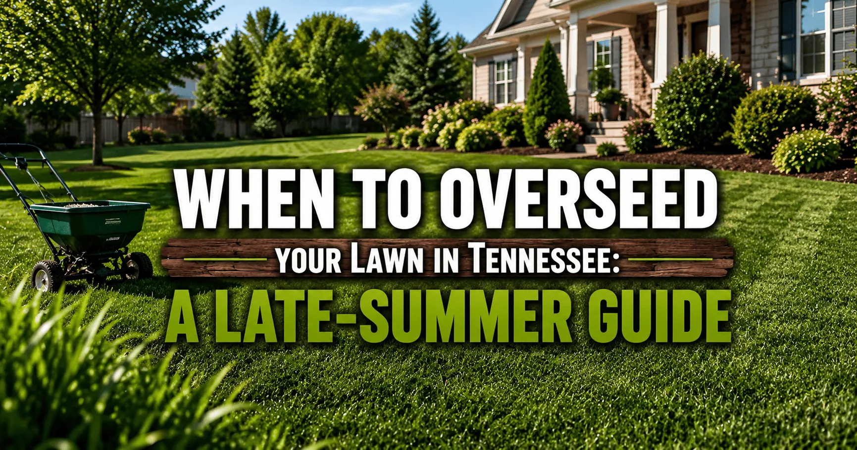 You are currently viewing When to Overseed Your Lawn in Tennessee: A Late-Summer Guide